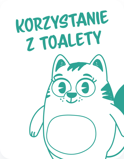 Materiał do domu: Korzystanie z toalety